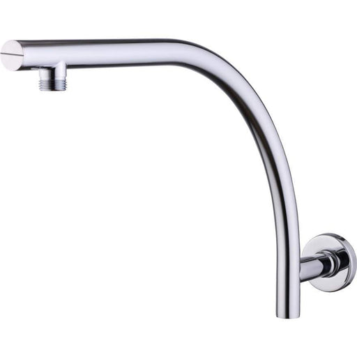 Oliveri Rome Chrome Raised Wall Mounted Shower Arm-RO0008CR-blue-leaf-bathware