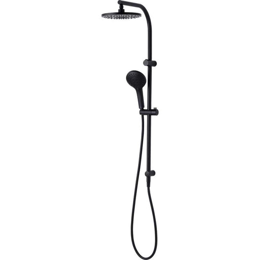 Oliveri Rome Matte Black Dual Shower Set-RO36341MB-blue-leaf-bathware