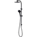 Oliveri Rome Matte Black Dual Shower Set-RO36341MB-blue-leaf-bathware