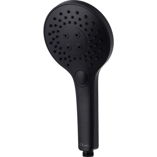 Oliveri Rome Matte Black Hand Shower Head-RO147013HMB-blue-leaf-bathware