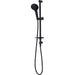 Oliveri Rome Matte Black Hand Shower With Rail-RO147013MB-blue-leaf-bathware