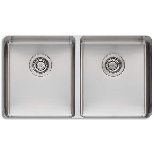 Oliveri Sonetto Double Bowl Undermount Sink-SN1063U-blue-leaf-bathware