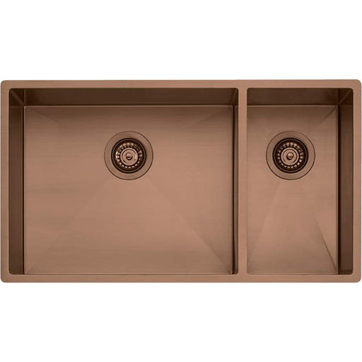 Oliveri Spectra 1 & 1/2 Bowl Copper Sink-SB35CU-blue-leaf-bathware