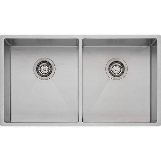 Oliveri Spectra Double Bowl Stainless Sink-SB63SS-blue-leaf-bathware