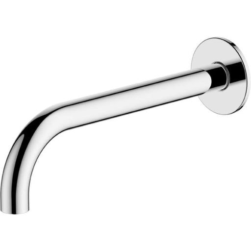 Oliveri Venice Chrome Curved Wall Spout-VE105200CR-blue-leaf-bathware