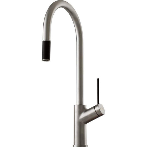 Oliveri Vilo Pull Out Mixer Brushed Finish-VT0398B-blue-leaf-bathware