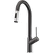 Oliveri Vilo Pull Out Spray Mixer Santorini Black-VT0426B-ST-BL-blue-leaf-bathware