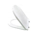 Oliveri White Toilet Seat for Naples Back To Wall Toilet Suite (NA369)-NA5011-blue-leaf-bathware