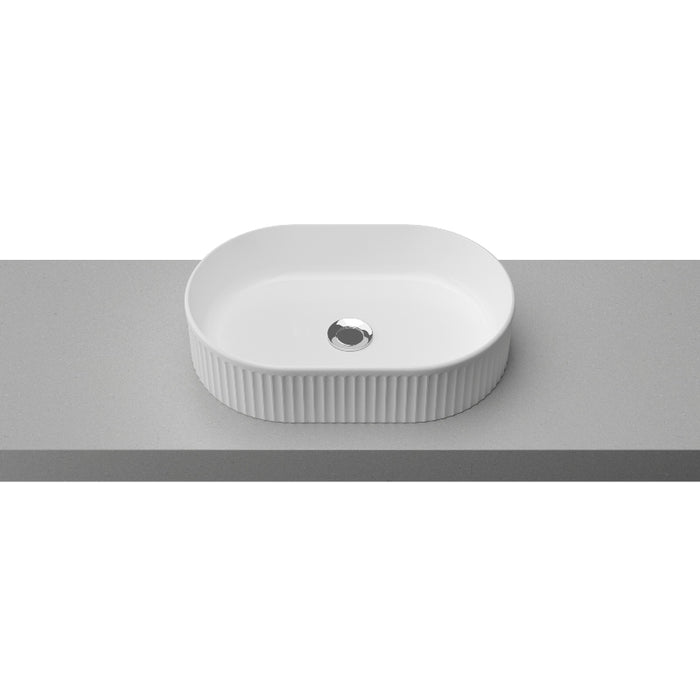 Timberline Oval Flute Above Counter Basin