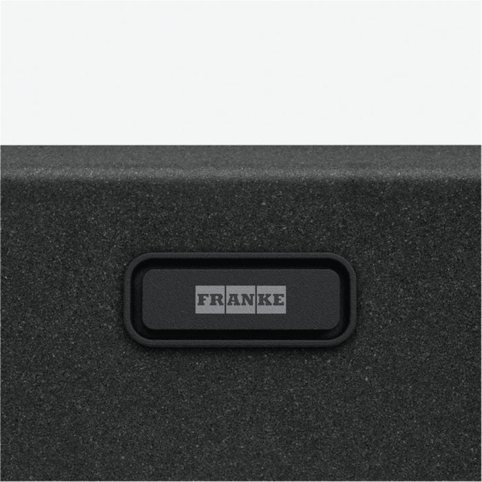 Franke Hidden Matte Black Overflow