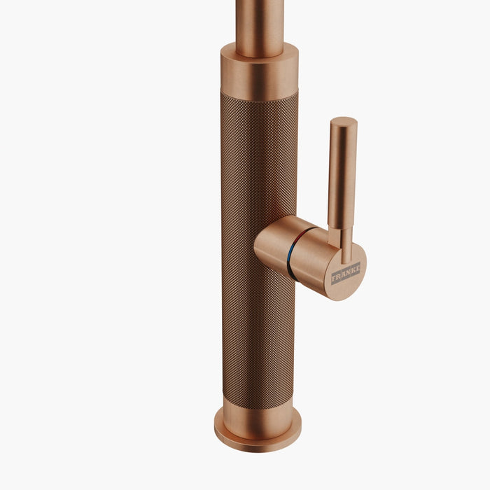 Franke Mythos Masterpiece Pull-Out Tap - Brushed copper