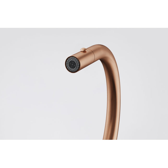 Franke Mythos Masterpiece Pull-Out Tap - Brushed copper