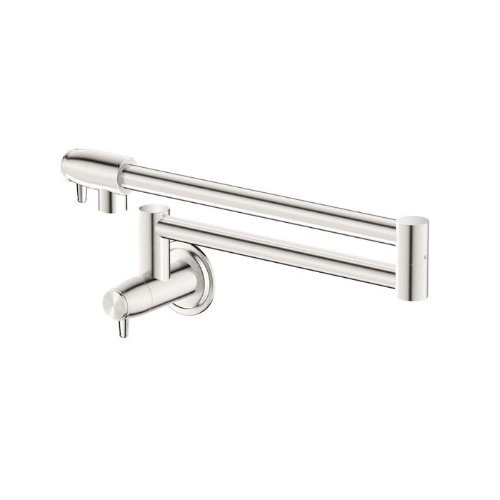 Bellavista Mica Heritage Pot Filler - Brushed Nickel