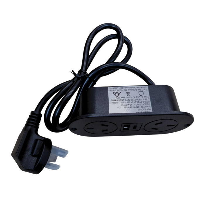 ADP In-Drawer Power Point - Black