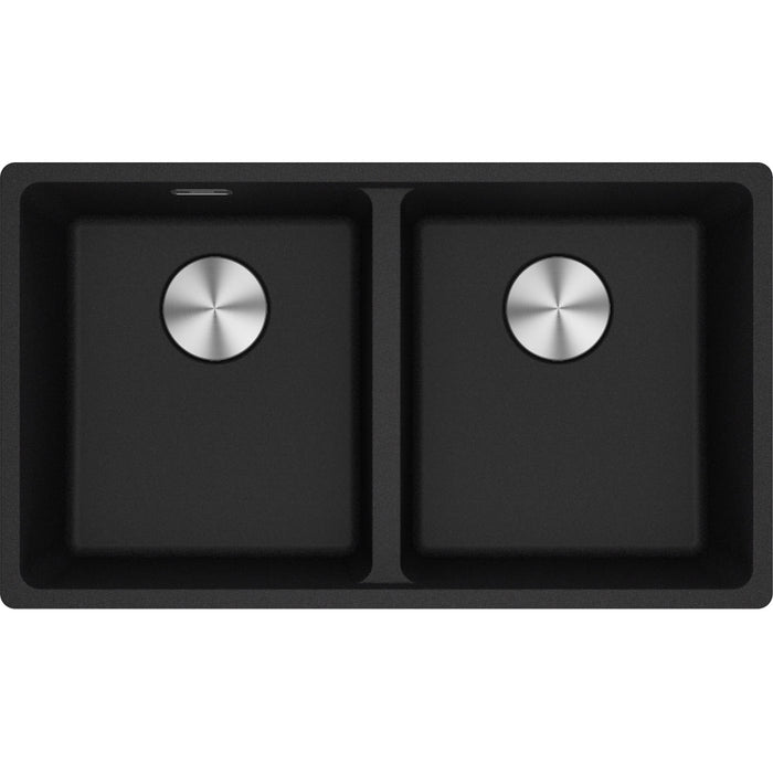 Franke Maris Double Bowl Sink - Onyx