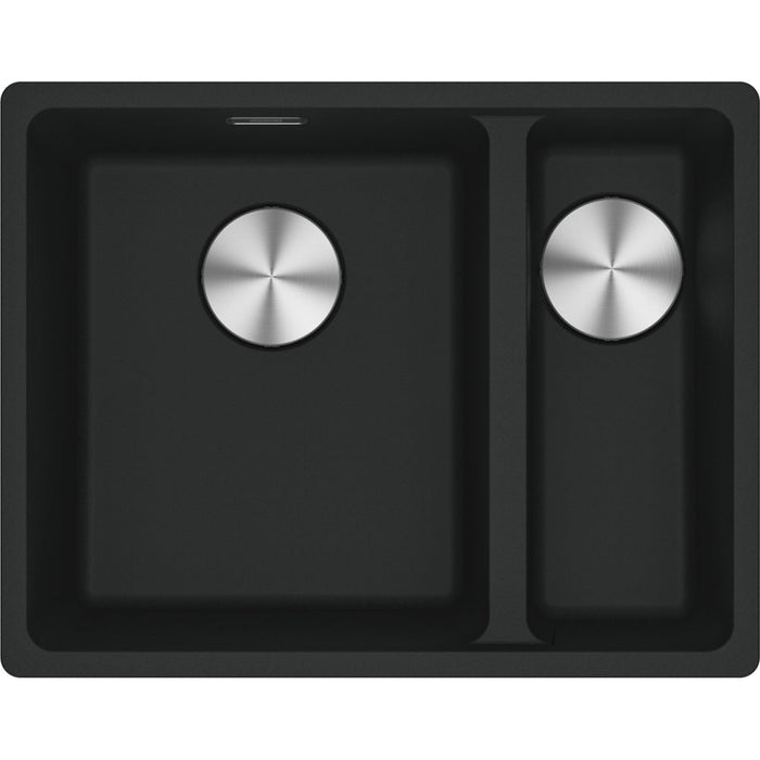 Franke Maris Double Bowl Sink - Matte black