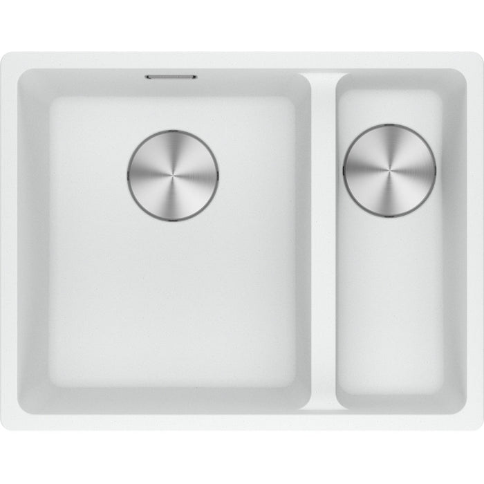 Franke Maris Double Bowl Sink - Polar white