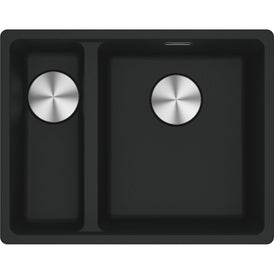 Franke Maris Double Bowl Sink - Matte black