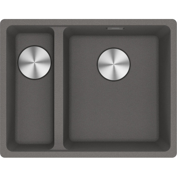 Franke Maris Double Bowl Sink - Stone grey