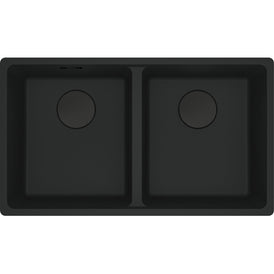 Franke Maris Double Bowl Sink - Matte black