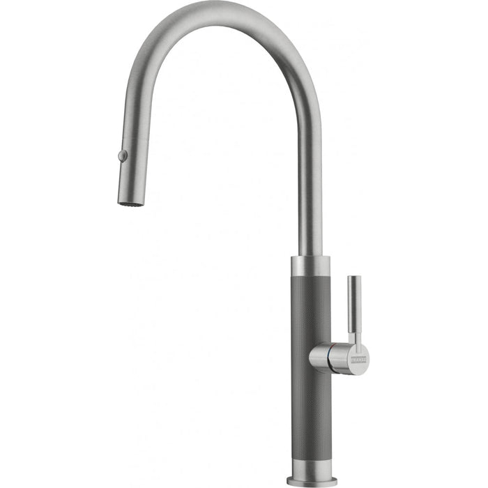 Franke Mythos Masterpiece Pull-Out Tap - Stainless steel