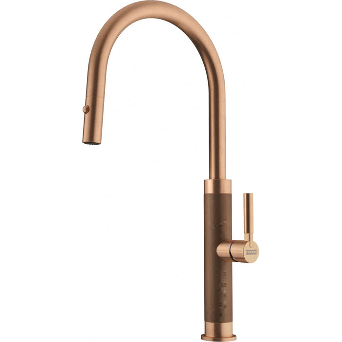 Franke Mythos Masterpiece Pull-Out Tap - Brushed copper