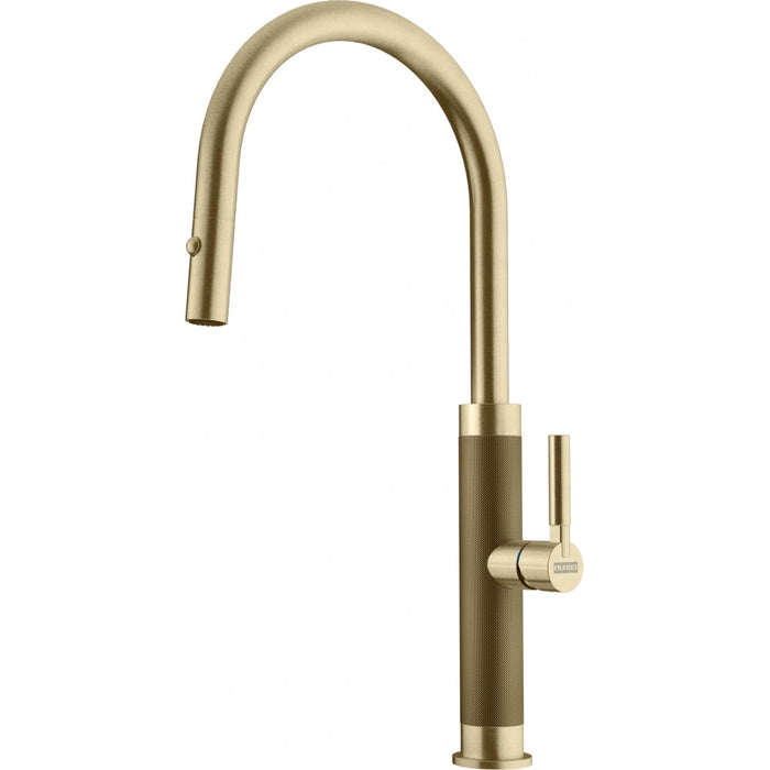 Franke Mythos Masterpiece Pull-Out Tap - Gold