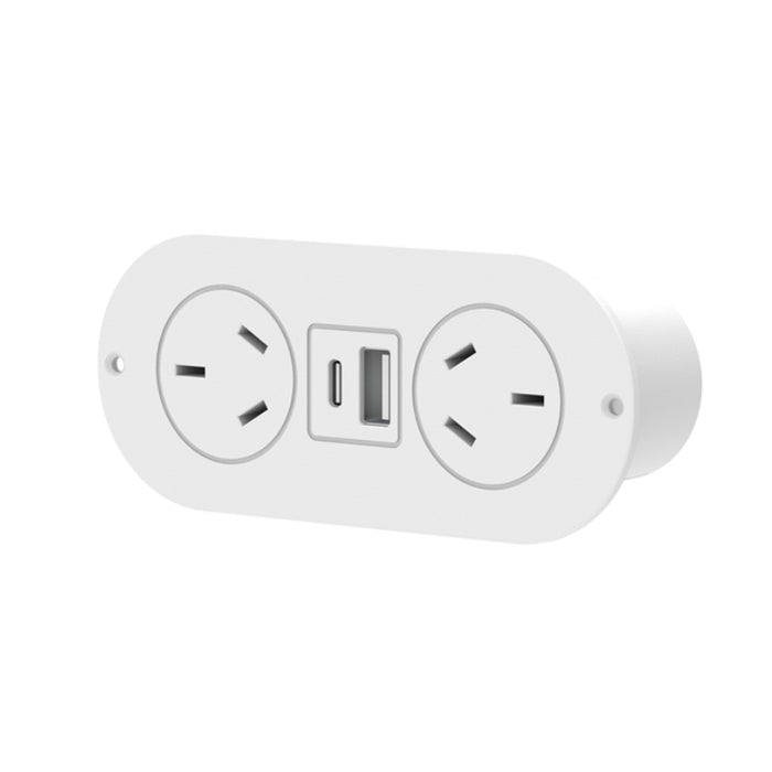 ADP In-Drawer Power Point - White