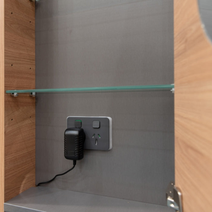 ADP Mirrored Cabinet Power Point