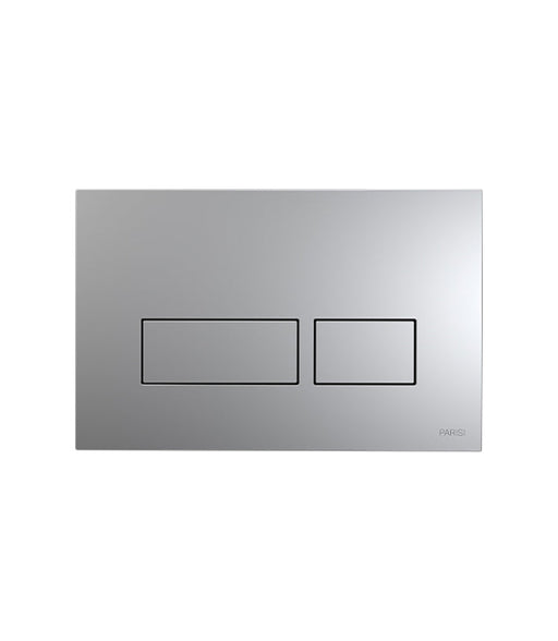 Parisi Blade Push Panel - Satin Chrome-PA232-blue-leaf-bathware