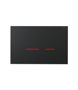 Parisi Blade Sensor Function Glass Flush Panel - Black-PA270-blue-leaf-bathware