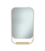 Parisi Cameo 600 Progressive LED Mirror - Brushed Brass-CA-600-2L-BB-blue-leaf-bathware