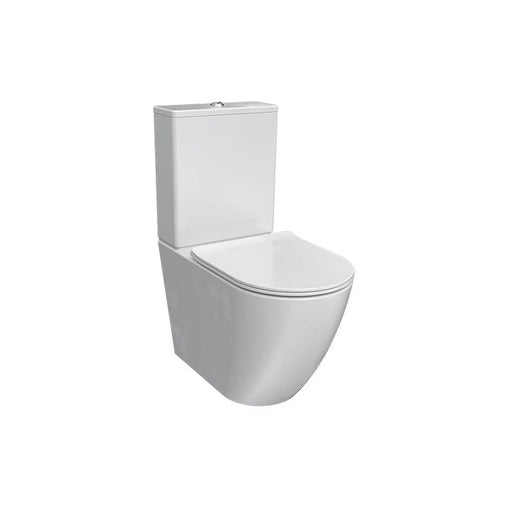 Parisi Ellisse II Rimless Wall Faced Toilet Suite with Pressalit Seat-PN60P-blue-leaf-bathware