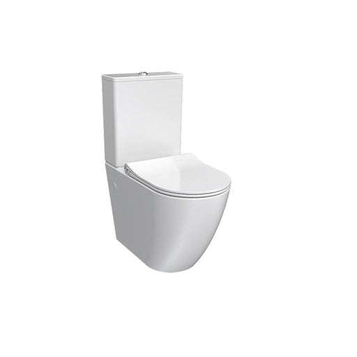 Parisi Ellisse MKII Ambulant Rimless Wall Faced Suite with Pressalit Seat-PN82P-blue-leaf-bathware