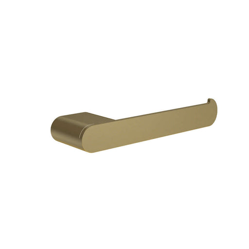 Parisi Ellisse Toilet Roll Holder - Brushed Brass-NE016.46-blue-leaf-bathware