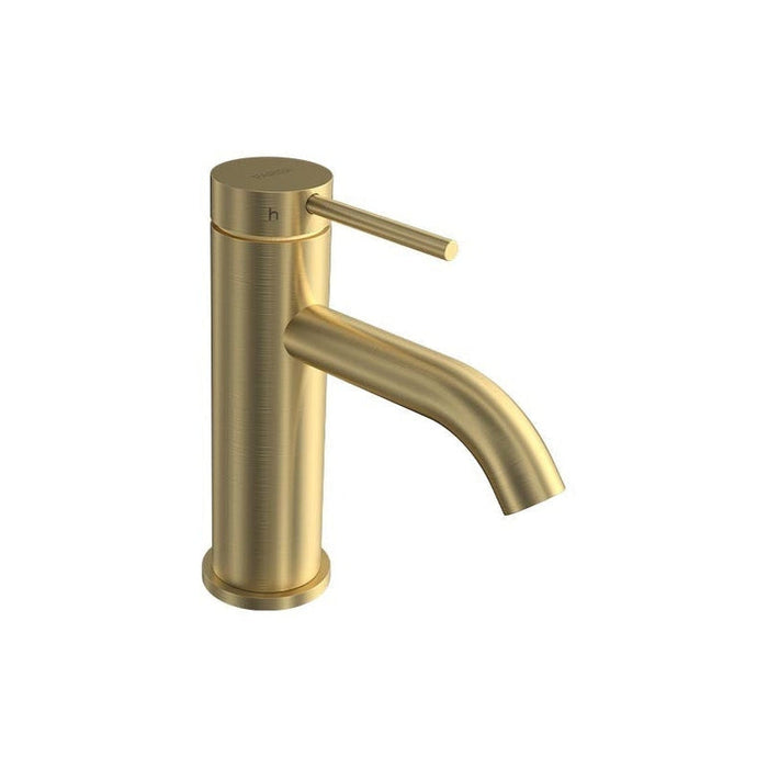 Parisi Envy II Basin Mixer Brushed Brass-P2.01-1H.46-blue-leaf-bathware