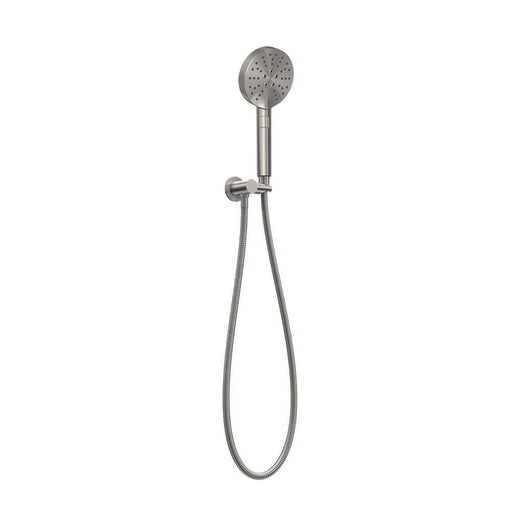 Parisi Envy II Hand Shower with Wall Swivel Bracket and Hose - Brushed Nickel-P2.WB.41-blue-leaf-bathware