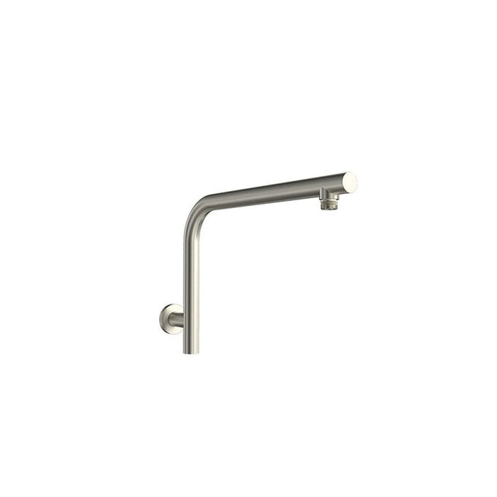 Parisi Envy II High Rise Shower Arm - Brushed Nickel-P2.SA.1W.41-blue-leaf-bathware