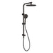 Parisi Envy II Shower Column with Sliding Rail & Turn Diverter - Fucile-P2.08-DTW.50-blue-leaf-bathware