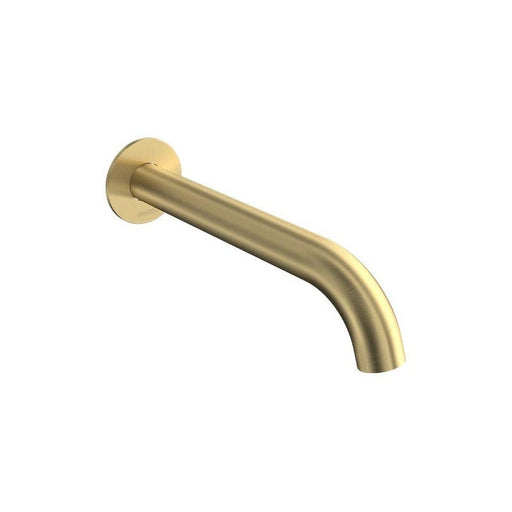 Parisi Envy II Wall Bath Spout 190mm Brushed Brass-P2.02WF190.46-blue-leaf-bathware