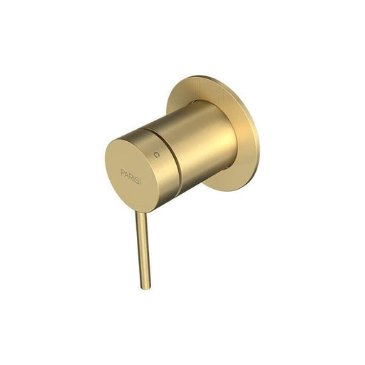 Parisi Envy II Wall Mixer Brushed Brass-P2.05.46-blue-leaf-bathware