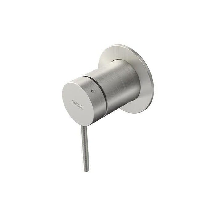 Parisi Envy II Wall Mixer Brushed Nickel-P2.05.41-blue-leaf-bathware