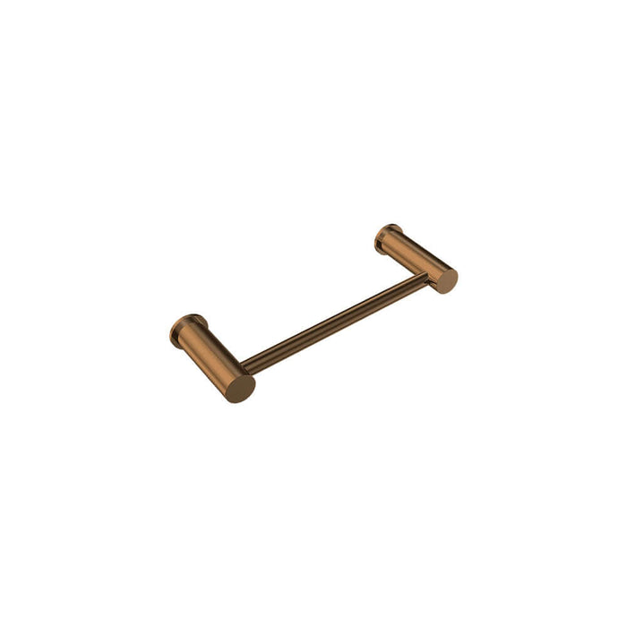 Parisi Envy Single Towel Rail 220mm Matt Bronze-PP.TR22.48-blue-leaf-bathware