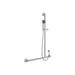 Parisi Envy Sliding Grab Rail Right Hand with Hand Shower-PP.GB90R-SR-blue-leaf-bathware