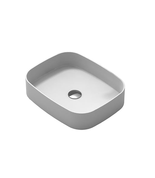 Parisi Fino Square Solid Surface 48 Wash Basin-FI-48-SGW-blue-leaf-bathware