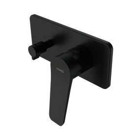 Parisi Float Wall Mixer with 2-Way Diverter - Matt Black-FL.04F.02-blue-leaf-bathware