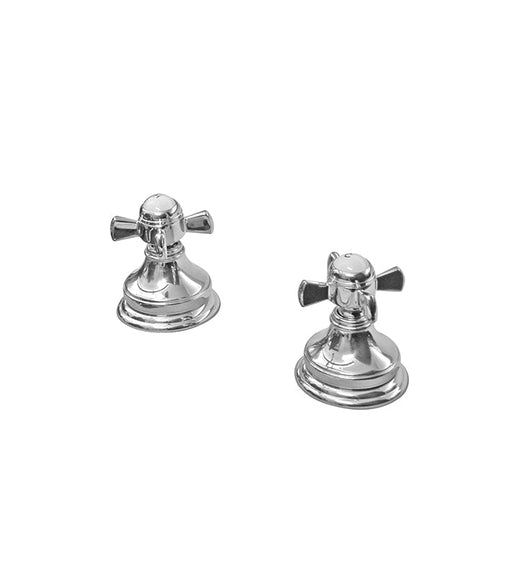 Parisi Hermitage Cross Wall Top Assemblies-HE.00.CH-blue-leaf-bathware