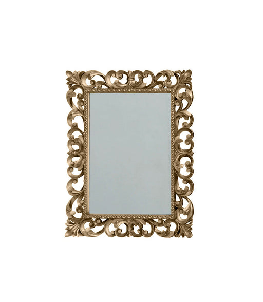 Parisi Hermitage Mirror - Gold-ACH16-blue-leaf-bathware