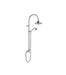 Parisi Hermitage Shower Column - Chrome-HE.08-D2W-blue-leaf-bathware