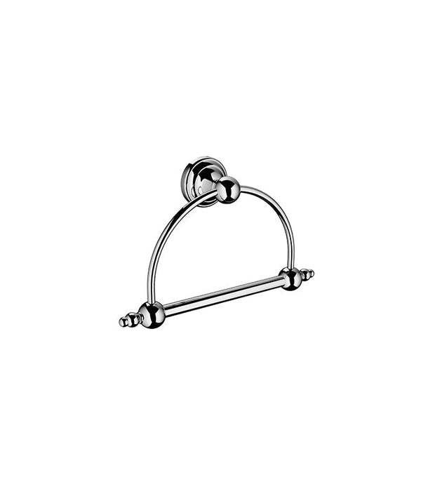 Parisi Hermitage Towel Ring - Chrome-HE.TG-blue-leaf-bathware